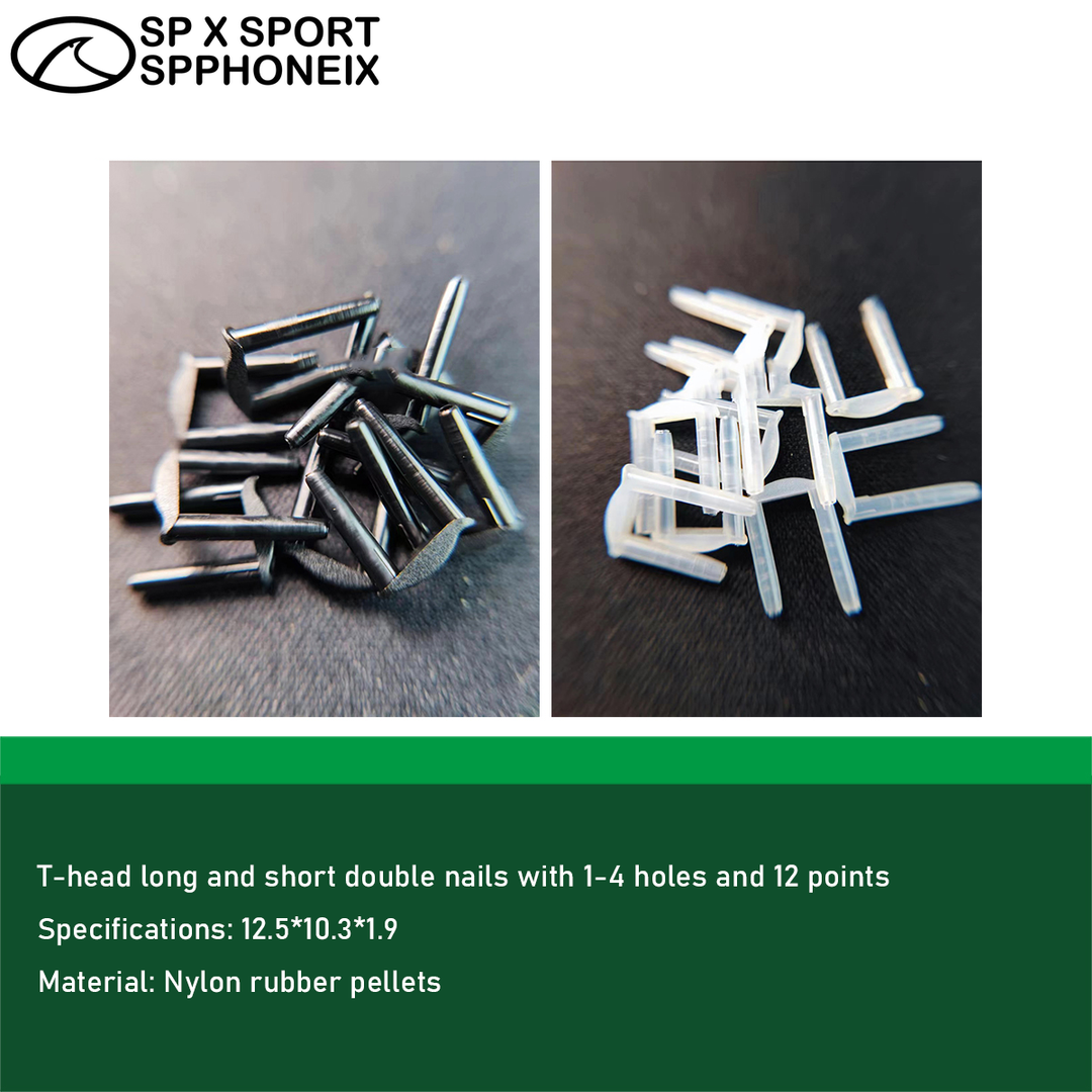 10 PCS/Bag Badminton Racket String Guard Connectors, T-shaped Long and Short Double Connectors