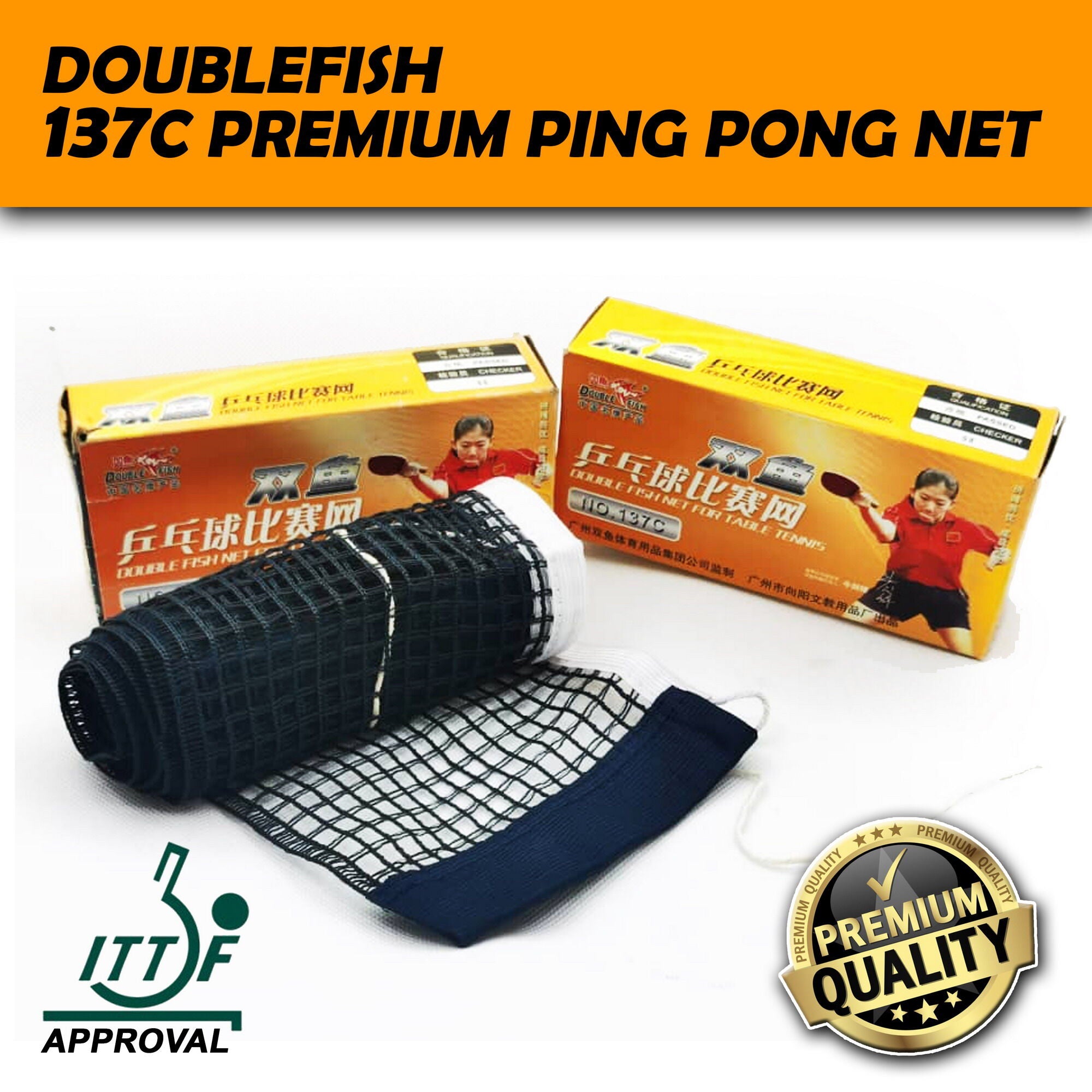 double fish ping pong net DOUBLE FISH Table Tennis Ping Pong Net 137C – SP x SPORT