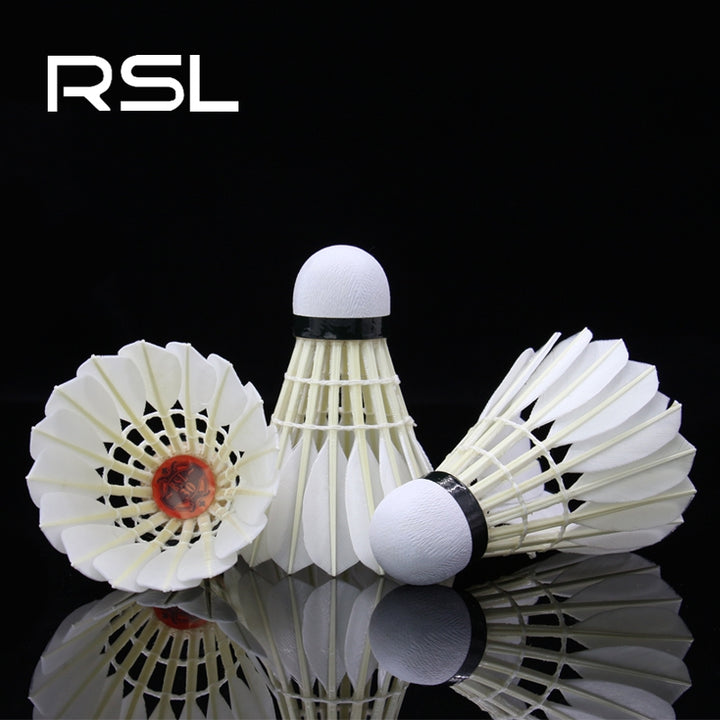 RSL 12 PCS RSL30 Ultimate Badminton Goose Feather Badminton Shuttlecock