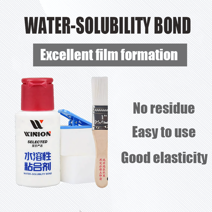 WINION Table Tennis Water Solubility Bond Glue  (V.O.C Free) 40 ml For Table Tennis Rubber With Racket