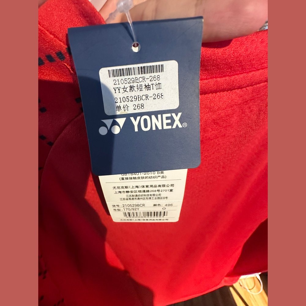 YONEX Sports Short Sleeves (Women)210529BCR