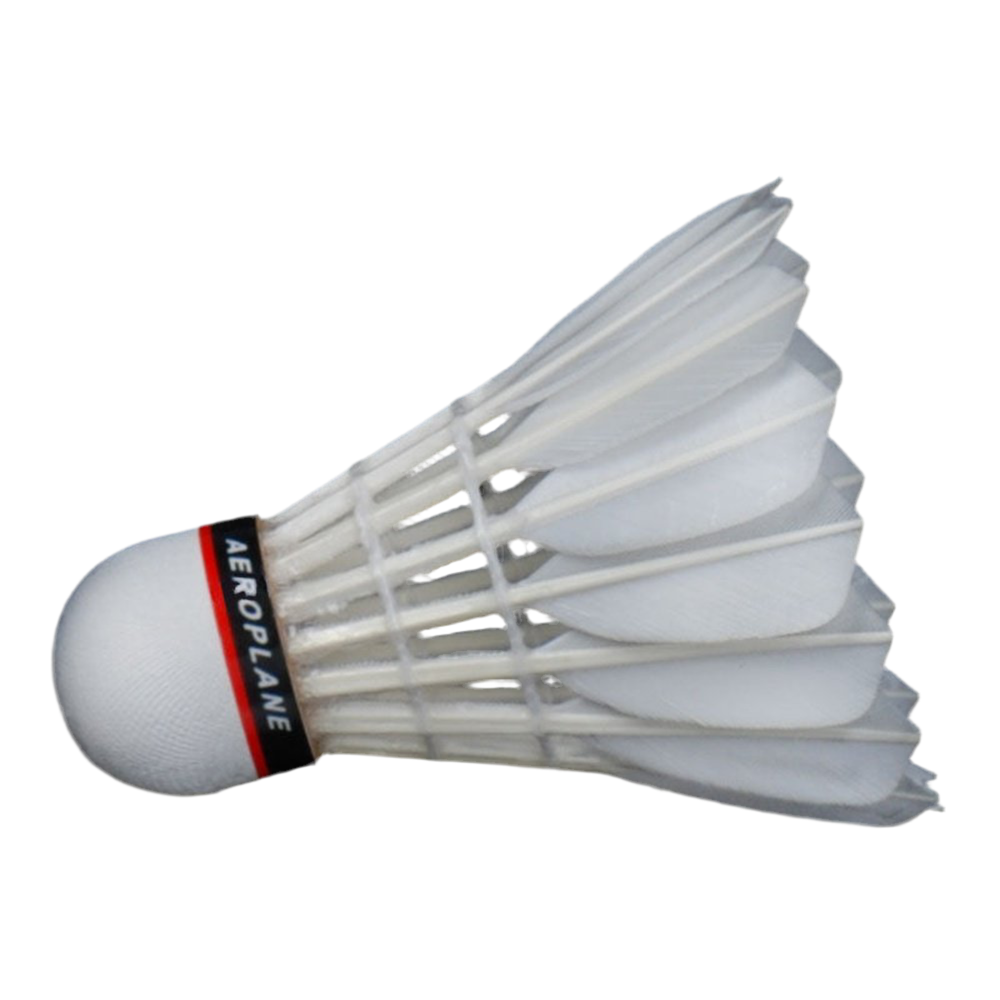 AEROPLANE EG1130 Gooes Feather Badminton Shuttlecock 51 SPEED Black Label