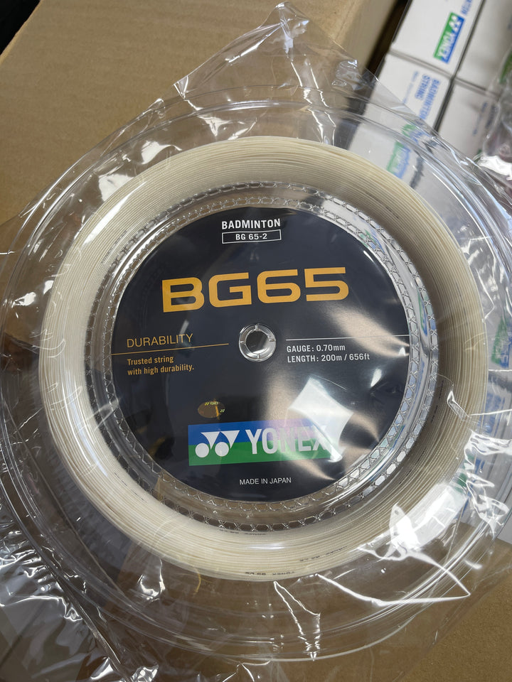 YONEX BG65 String (200m Coil) BG65