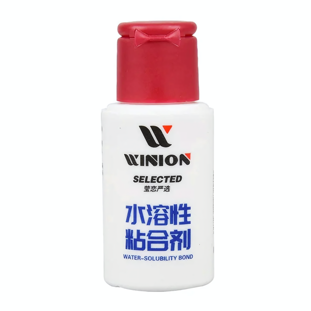 WINION Table Tennis Water Solubility Bond Glue  (V.O.C Free) 40 ml For Table Tennis Rubber With Racket