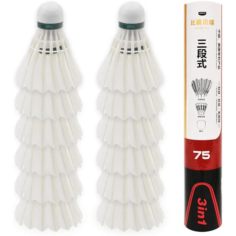 Dmantis D75 3 in 1 Game Badminton Shuttlecocks