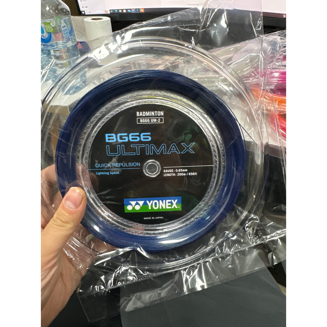 YONEX 66 Ultimax Badminton String (200m Coil) BG66U