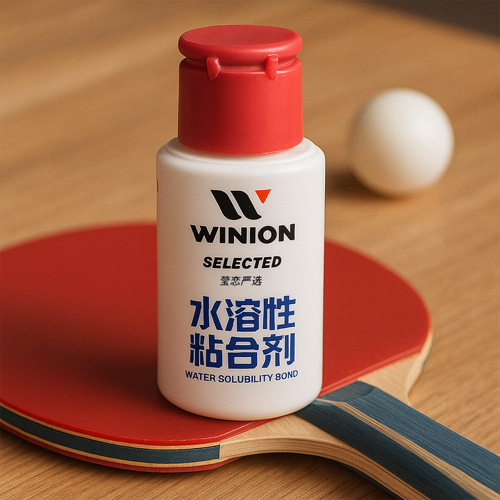 WINION Table Tennis Water Solubility Bond Glue  (V.O.C Free) 40 ml For Table Tennis Rubber With Racket