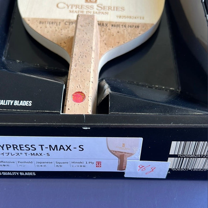 BUTTERFLY Table Tennis Blade CYPRESS T-MAX-S