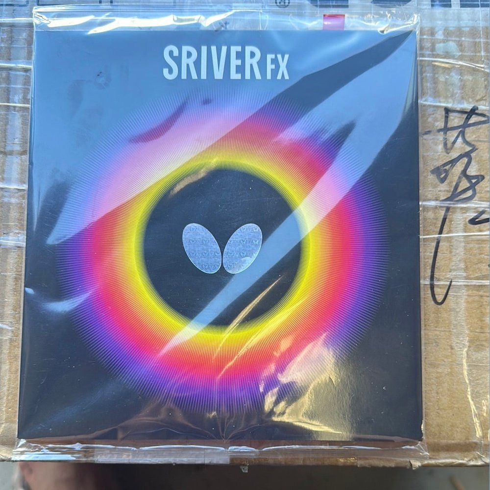 BUTTERFLY Sriver FX Table Tennis Rubber – SP x SPORT