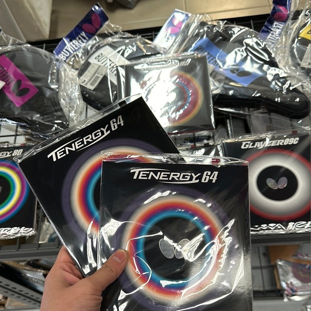 BUTTERFLY Tenergy 64 Table Tennis Rubber