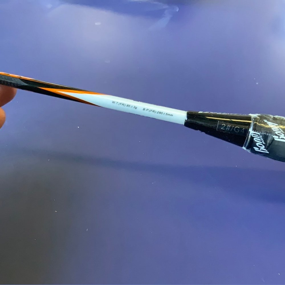 Bonny Arrow 780 Badminton Racket 3U G5 290mm 30lbs max