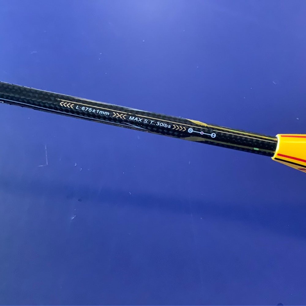 Bonny Classic Carbon Infinity Pro2.2 Badminton Racket 3U G4 285mm 30lbs max