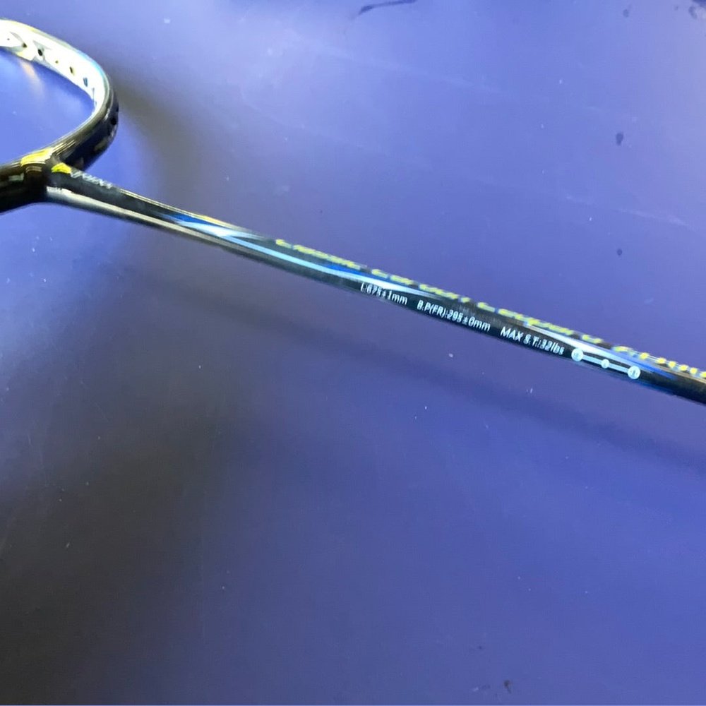 Bonny Classic Carbon Leooard ZD007 Badminton Racket 4U G4 295mm 32lbs max