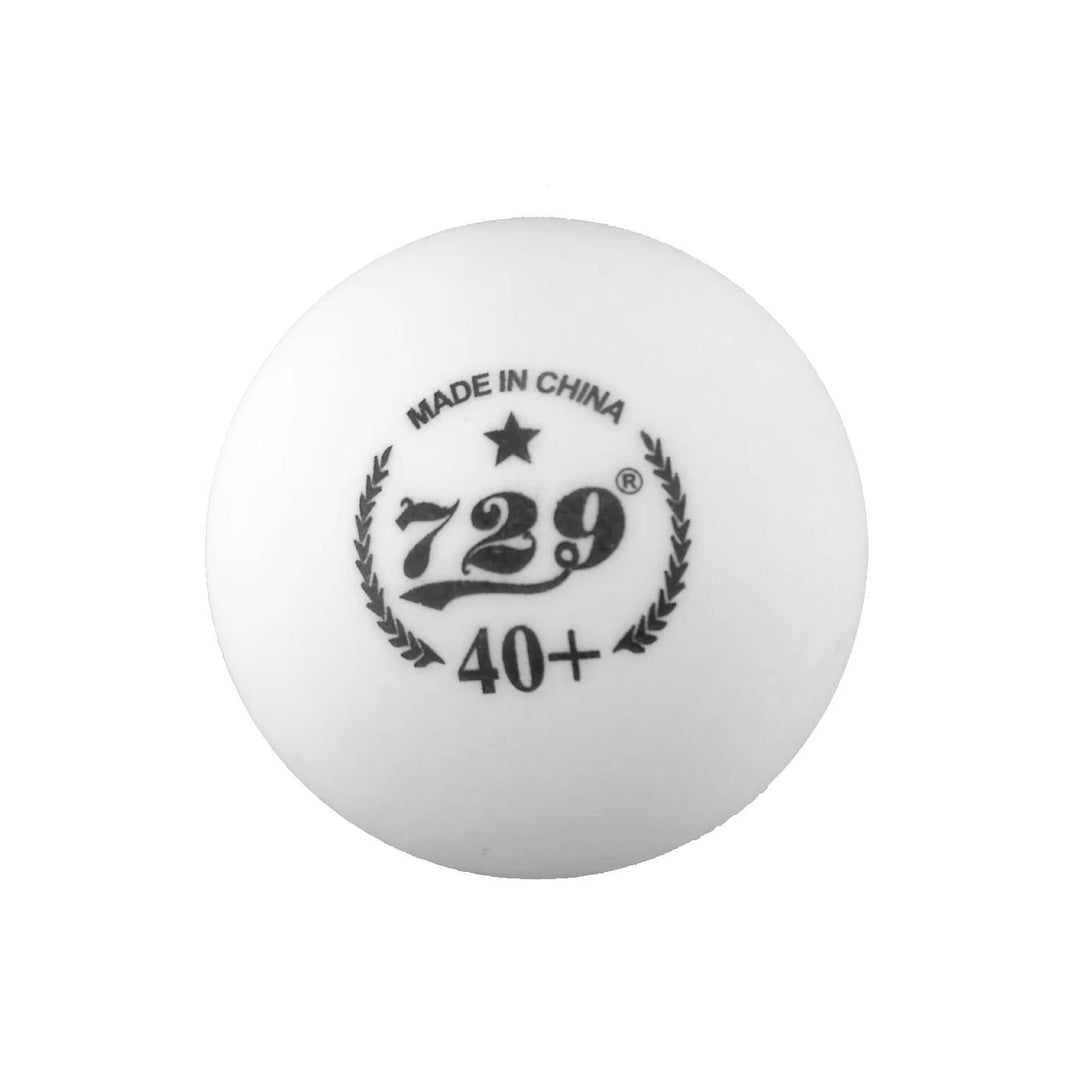 729 1 Star 1-Star 40+ New Materials White Table Tennis Balls