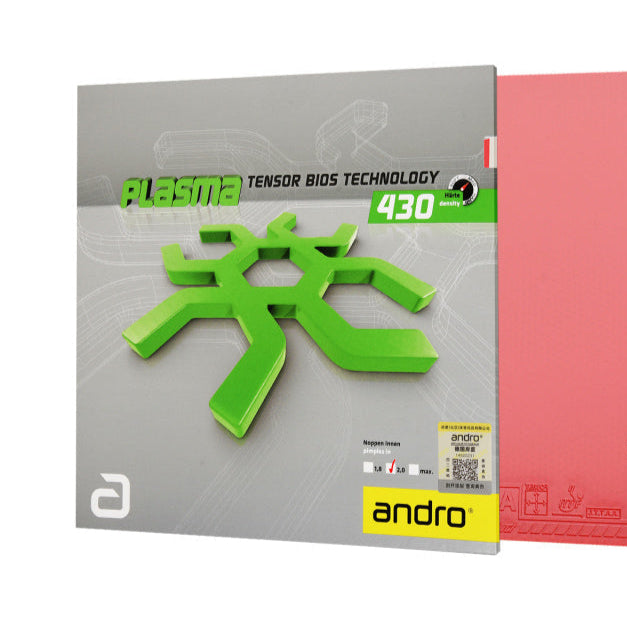 Andro Rubber PLASMA 430 Table Tennis Rubber