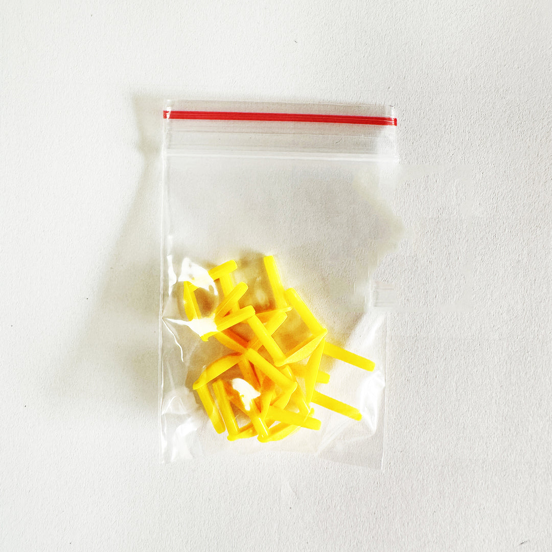 10 PCS/Bag Badminton Racket String Guard Connectors, T-shaped Long and Short Double Connectors