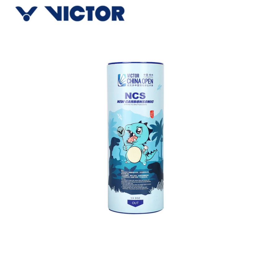 VICTOR 3 PCS China Open 2024 Synthetic NCS Badminton Shuttlecock CO24