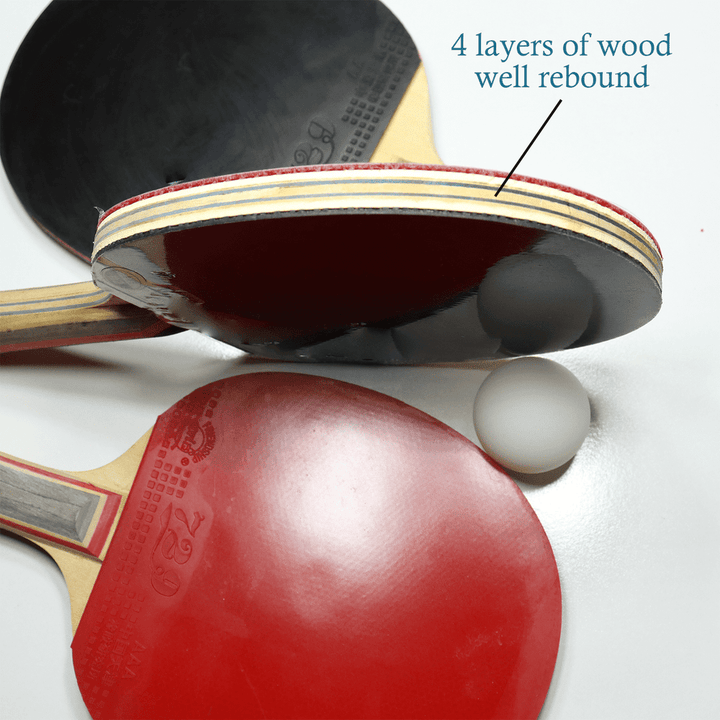 729 Table Tennis Kit Ping Pong Set Professional High Rebound Elasticity Soft Rubber