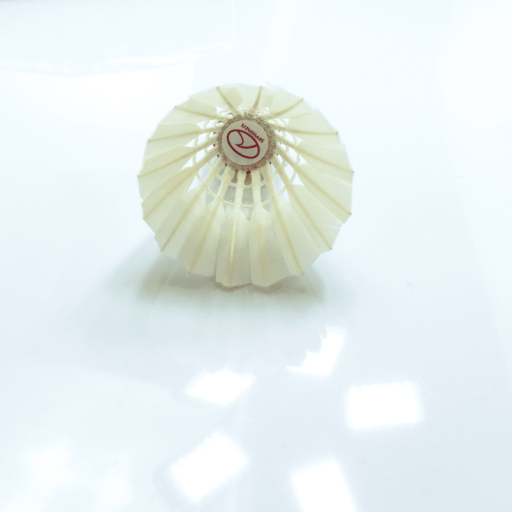 SPPHONEIX Pink Badminton Shuttlecocks  Goose Feather(King Durability)