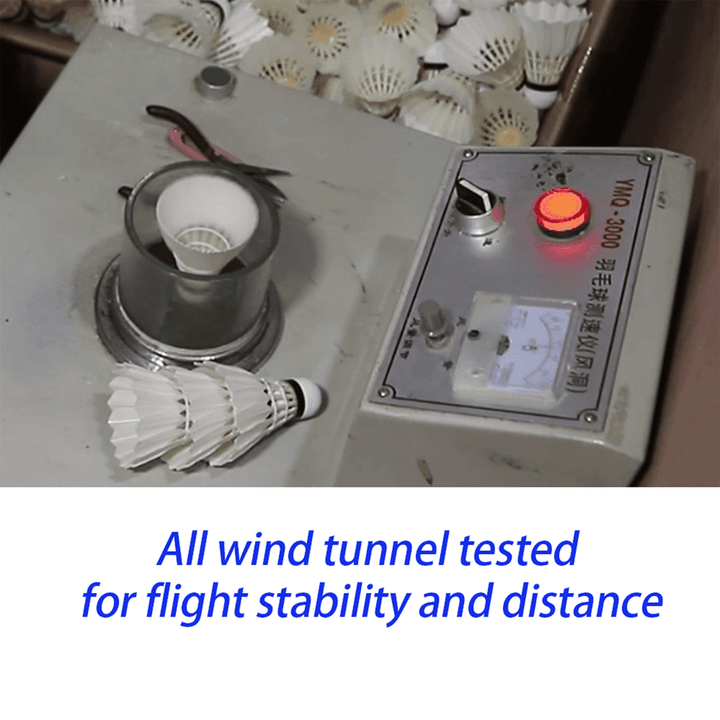 SPPHONEIX Pink Badminton Shuttlecocks  Goose Feather(King Durability)