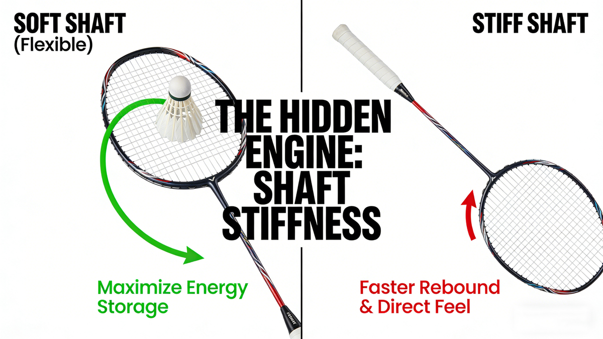 Soft Shaft vs. Hard Shaft Badminton Rackets: Which Is Right for You?