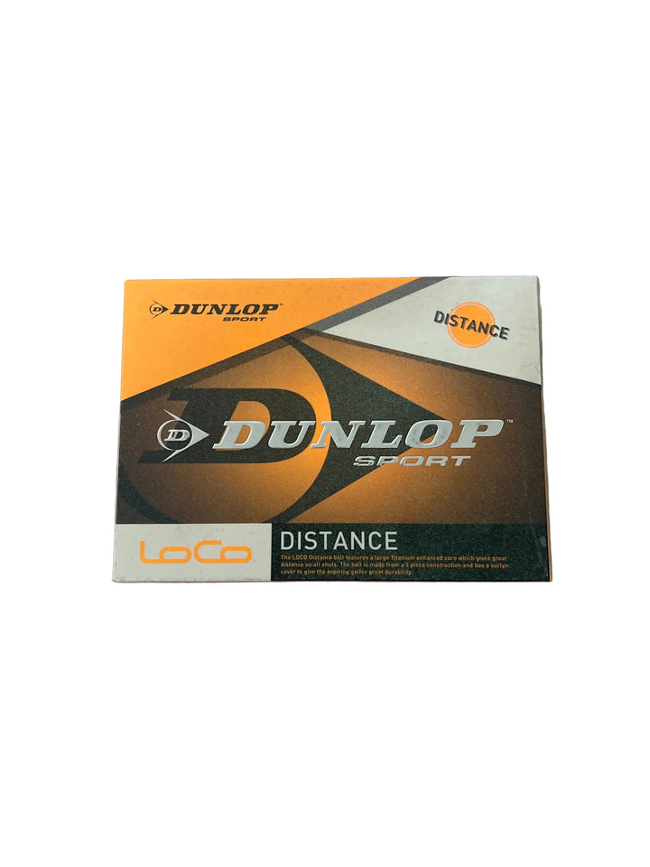DUNLOP LOCO DISTANCE Golf ball （3 PCS PER BOX）