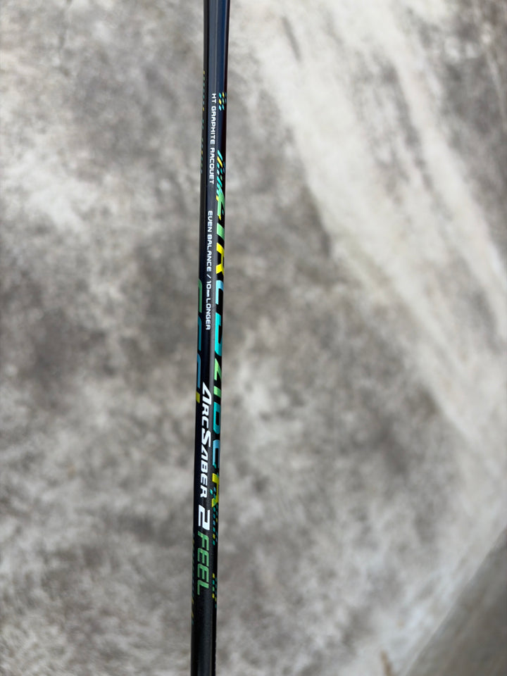 YONEX Arcsaber 2 Feel Badminton Racket Black/Green 4U*5 Strung