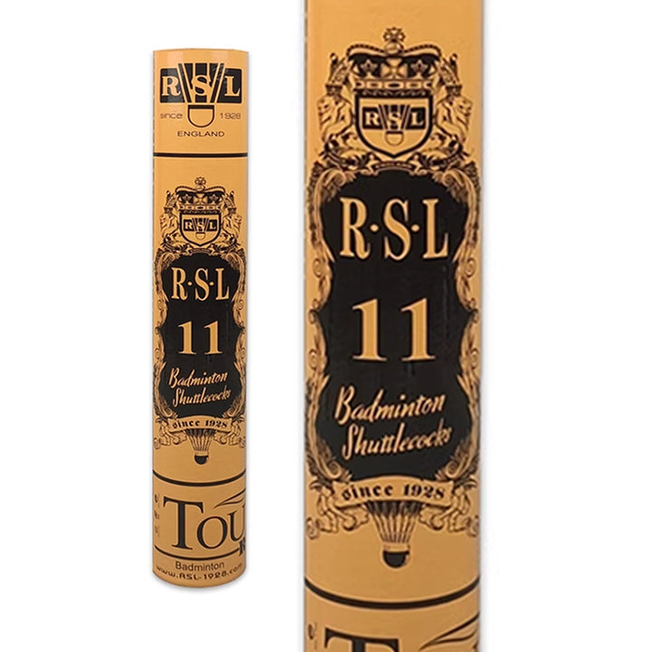 RSL 12 PCS RSL11 Ultimate Badminton Goose Feather Badminton Shuttlecock