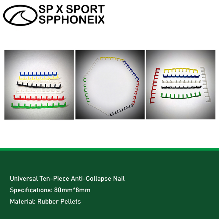 Universal Ten - Connector for Badminton Racket Anti - Collapse, Protecting Strings and Racket Head