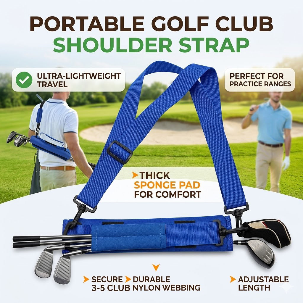 SPP Mini Golf Ball Gun Bag Portable Foldable Lithe Travel Shoulder  Carryable