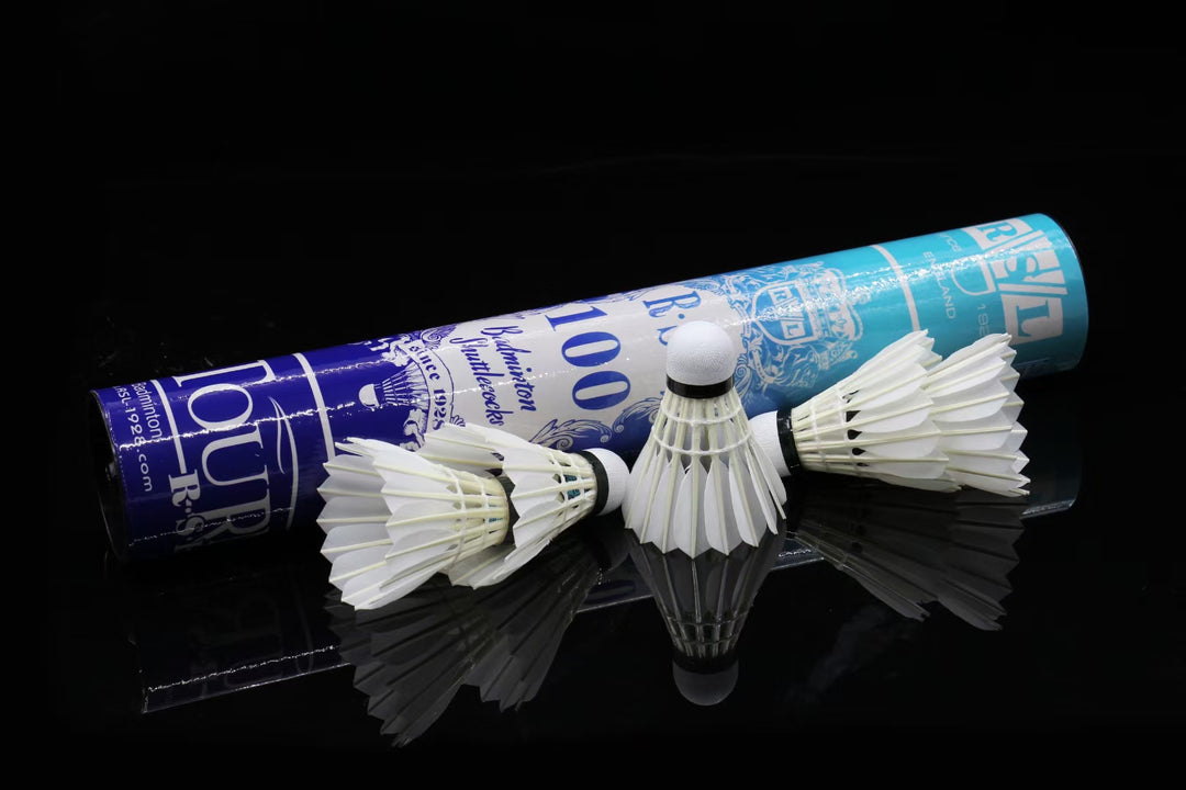 RSL 12 PCS RSL 100 Badminton Goose Feather Badminton Shuttlecock