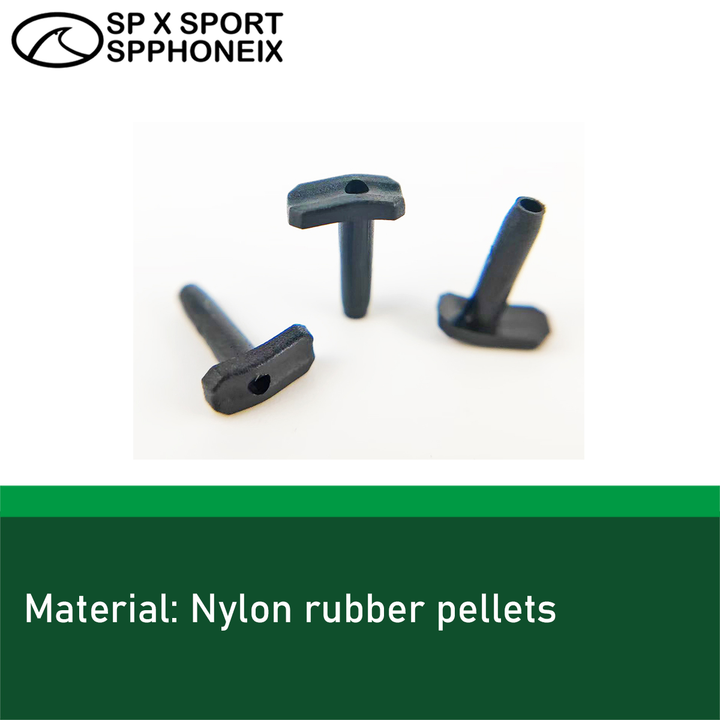 Badminton Racket Wire Guard 20 PCS Rubber Particles Wide T3.0 Mushroom Nails 2.6 X 9.7mm