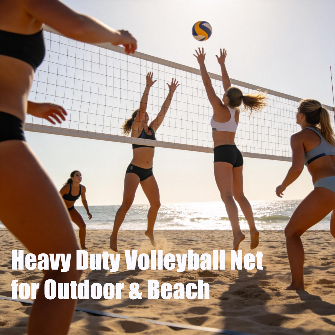 SPPHONEIX Volleyball Net 9.5M x 1M Official standard Sized