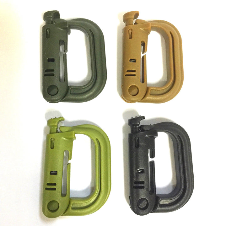 Carabiner Hook Tactical Backpack D-Ring Clip Military EDC Outdoor Buckle