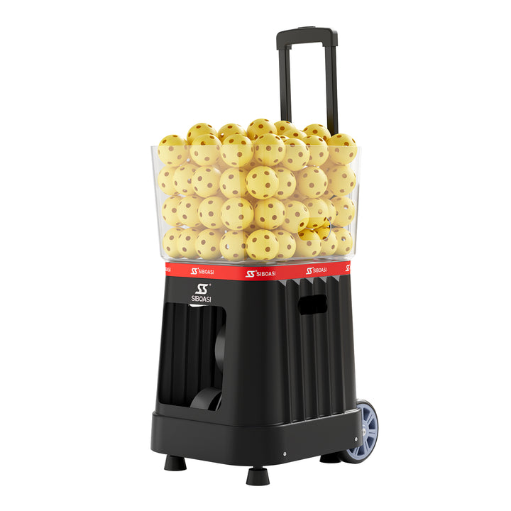 SIBOASI Pickleball Machine – Adjustable Speed &amp; Spin, Portable Training Equipment, Model C6