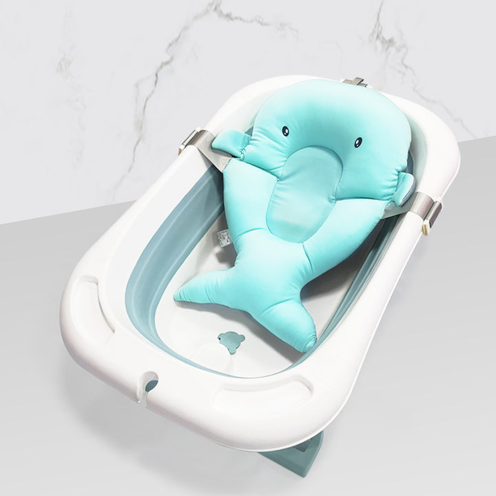 Baby Foldable Bath Tub – Thickened Large Basin for Sitting & Lying, Children Bath Bucket