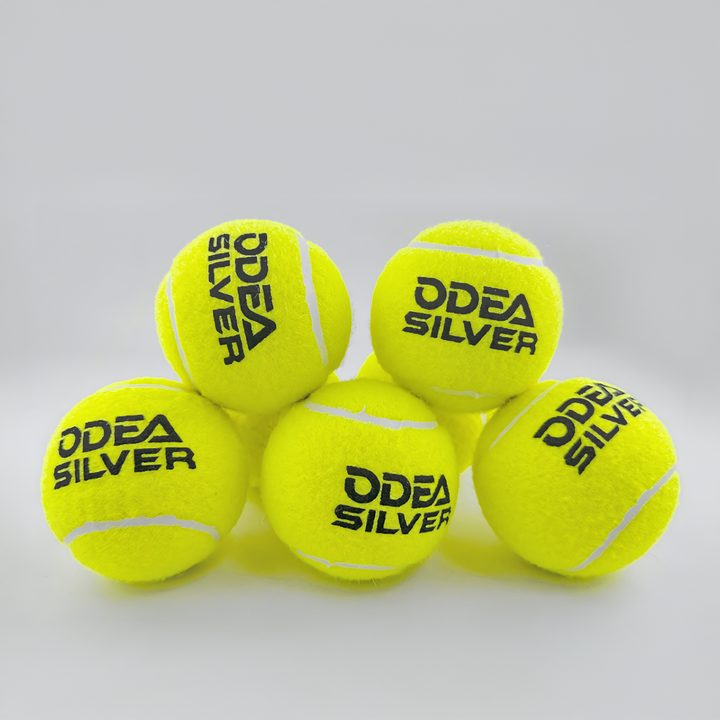 ODEA Silver Training Tennis Balls 60PCS (Rebound 135-147CM ITF)