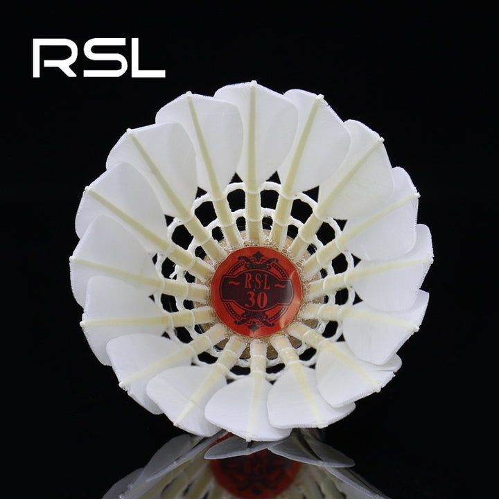 RSL 12 PCS RSL30 Ultimate Badminton Goose Feather Badminton Shuttlecock