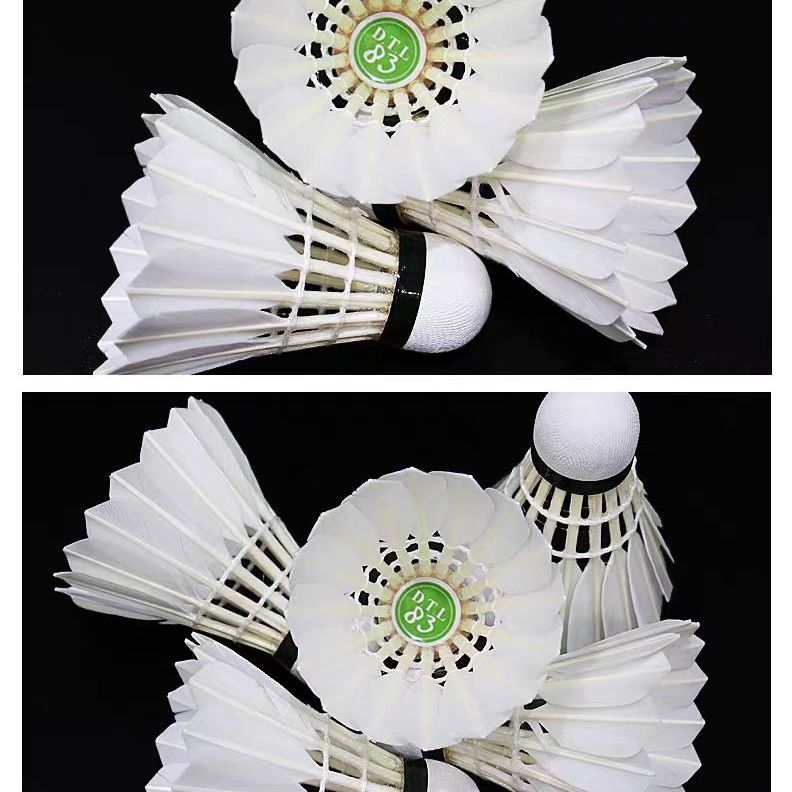 RSL 12 PCS DTL 83 Badminton Duck Feather Badminton Shuttlecock