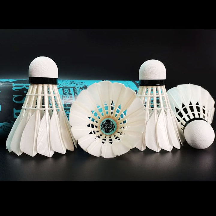 RSL 12 PCS RSL 10 Practice Badminton Goose Feather Badminton Shuttlecock