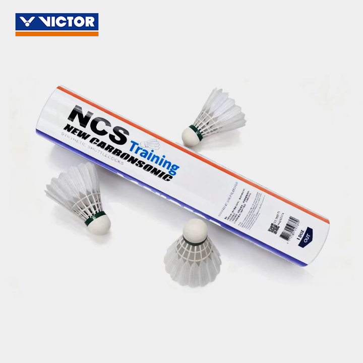 VICTOR 12 PCS Artificial Badminton New Carbonsonic Training Ball Shuttlecock