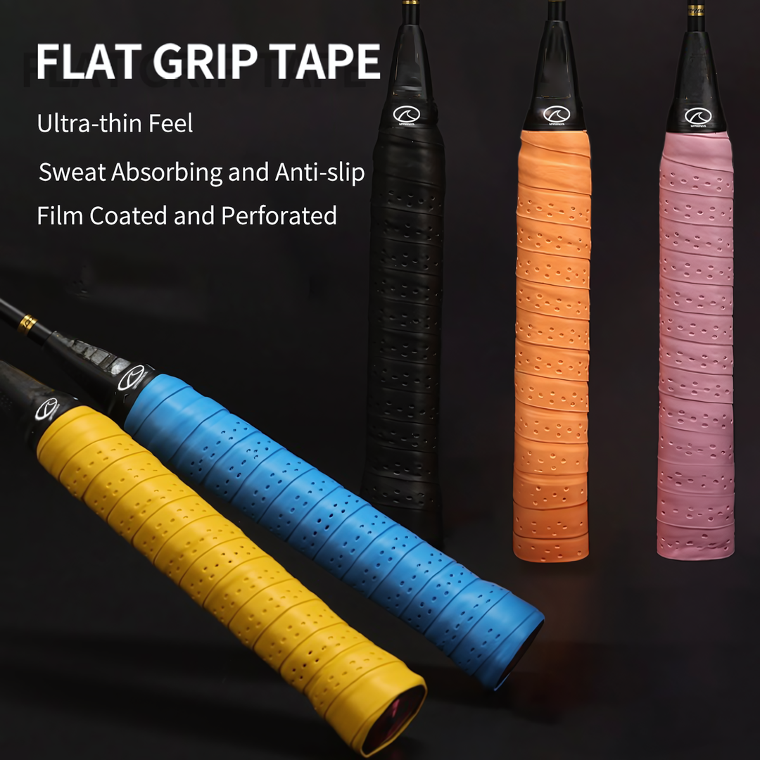 SPPHONEIX Punching Grip Anti-slip Tennis Badminton Squash Racquet Over Grip Tape Overgrip Sweatband（12 COLORS）