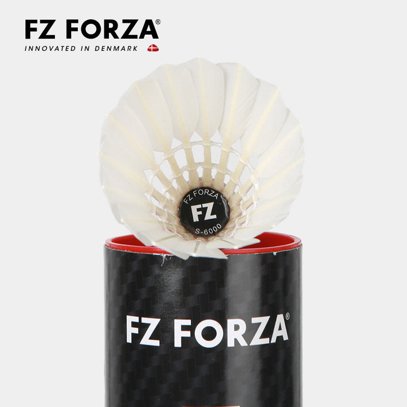 FZ FORZA S-6000 12PCS Duck Feather Badminton Shuttlecock