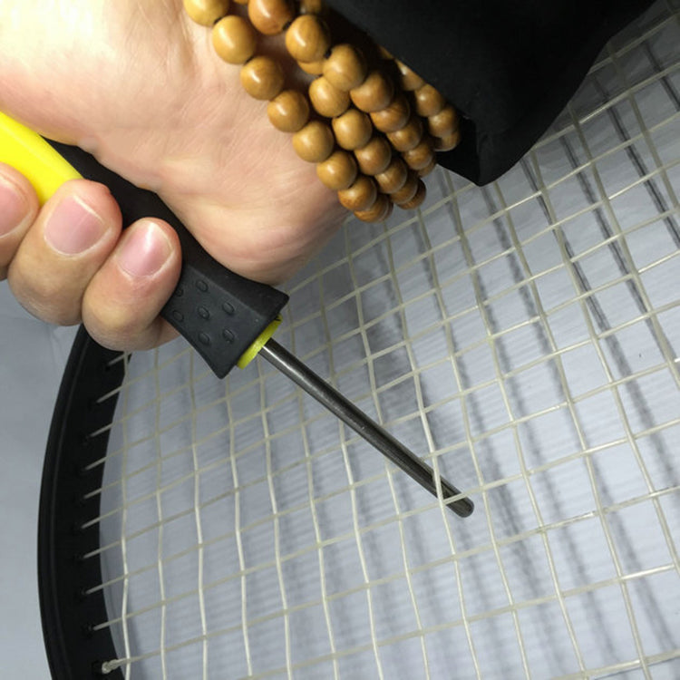 Wooden - handle Line - arranging Cone for Badminton Racket Stringing Machine