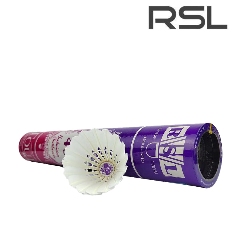 RSL 12 PCS RSL40 Badminton Goose Feather Badminton Shuttlecock