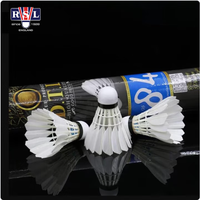 RSL 12 PCS DTL 84 Badminton Duck Feather Badminton Shuttlecock