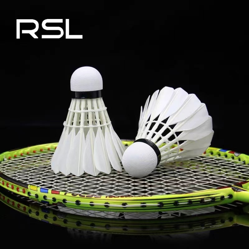 RSL 12 PCS RSL90 Badminton Goose Feather Badminton Shuttlecock