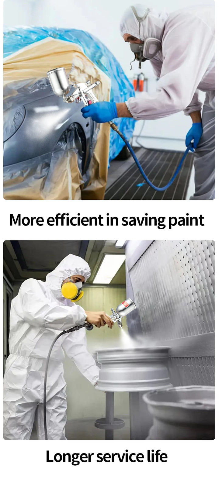 Mini Air Spray Gun – Aluminum, 0.5mm Nozzle, 125ml, Car Paint Repair, Model K3