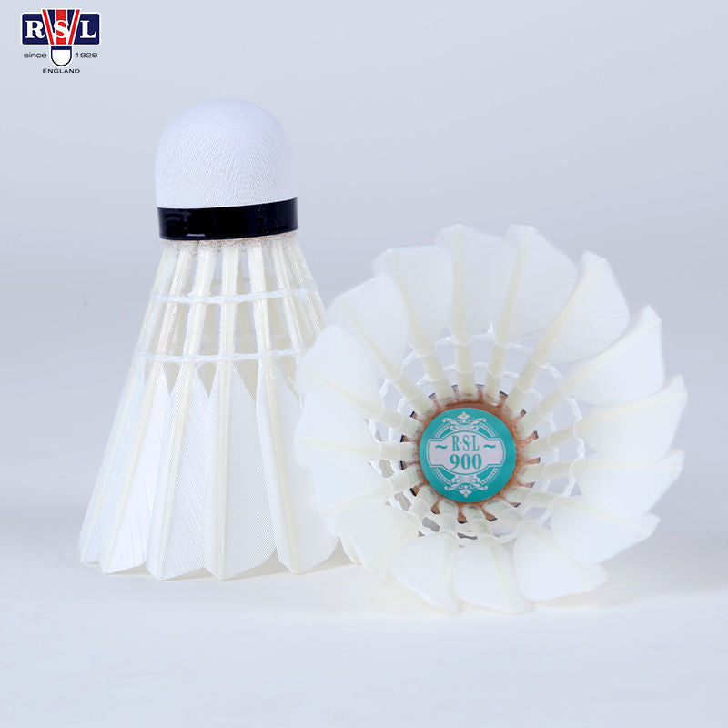 RSL 12 PCS RSL900 Badminton Goose Feather Badminton Shuttlecock