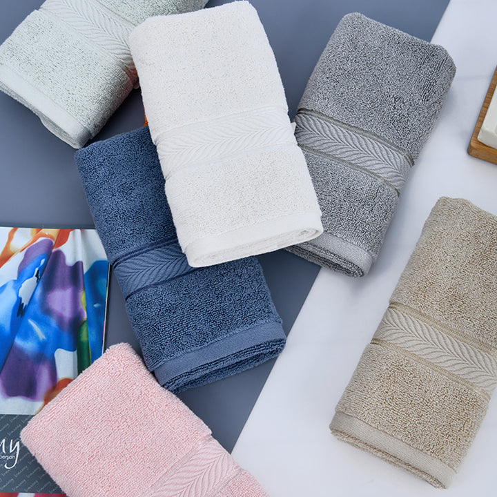 Premium Long-Staple Cotton Towel – Thick, Soft, Absorbent, Home Face Towel
